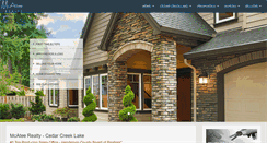 Desktop Screenshot of mcateerealty.com