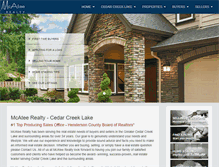 Tablet Screenshot of mcateerealty.com